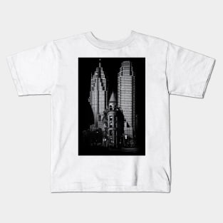 Gooderham Flatiron Building And Toronto Downtown No 2 Kids T-Shirt